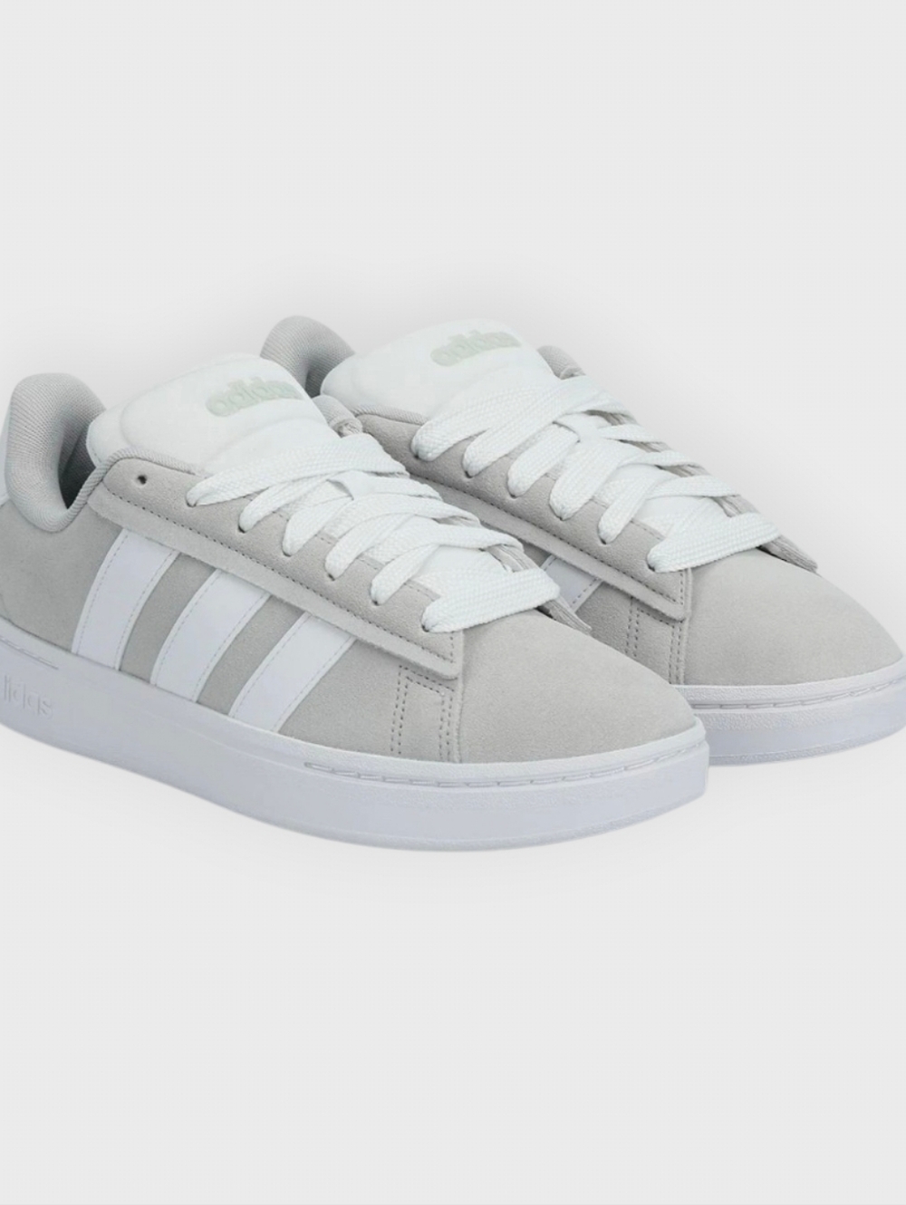 NEW Adidas Grand Court Alpha Women's Sneaker Skater Suede Shoes Retro Cloudfoam - Picture 2 of 14